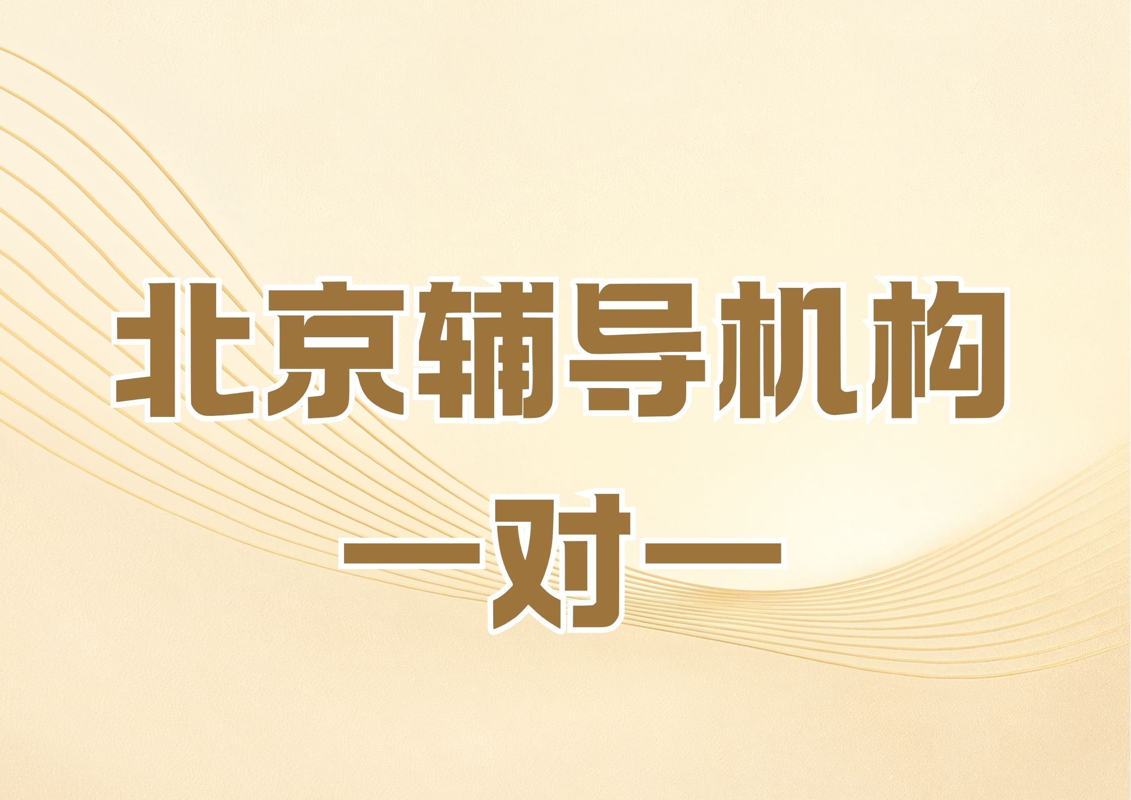 北京一对一机构排名,2026年北京辅导机构一对一哪家好？(1)