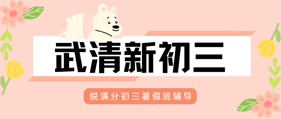 武清新初三暑假班收费,武清初三暑假衔接班选锐满分教育准没错(2)