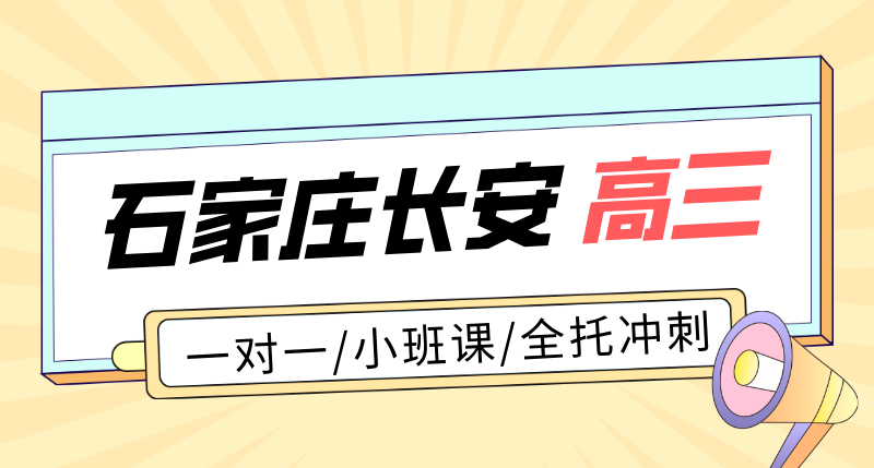 石家庄长安区高三一对一辅导 高考尖子生培